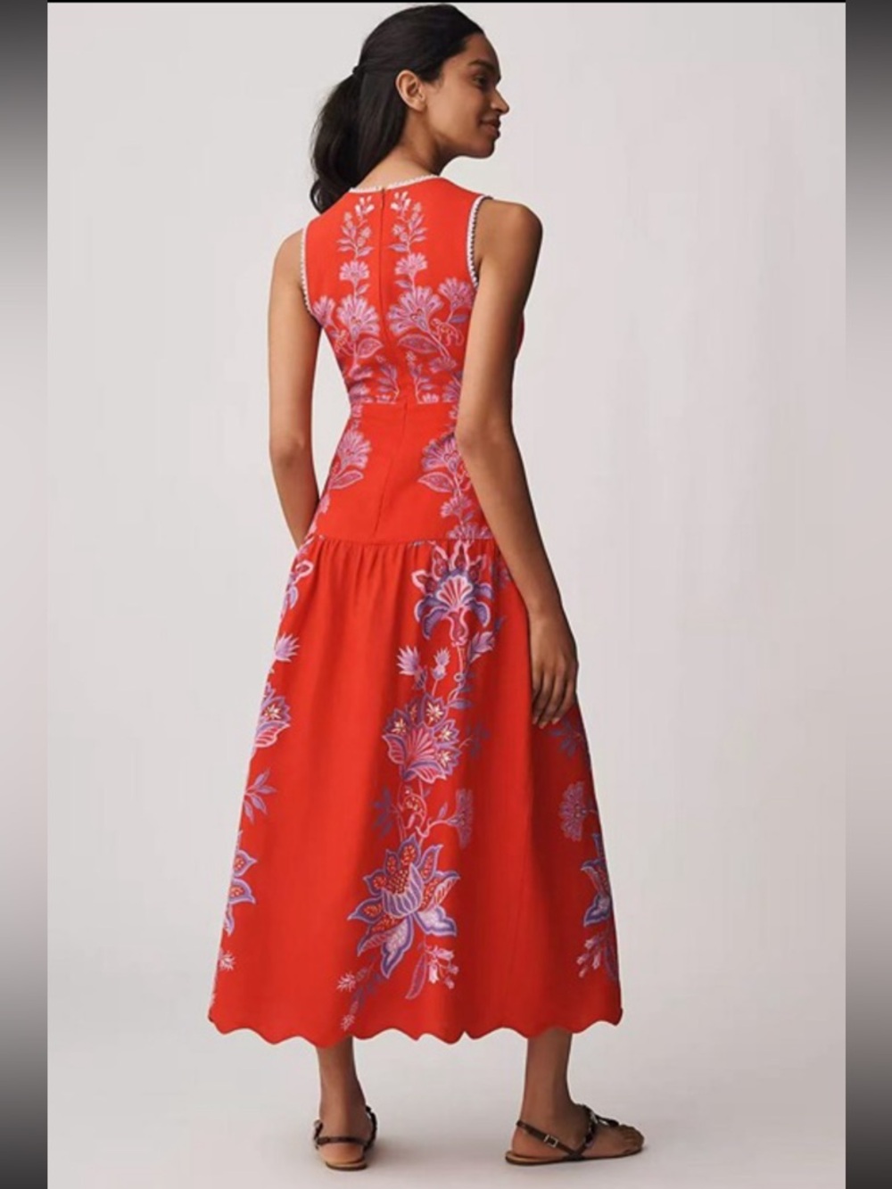 Farm Rio Porcelain Garden Dress Size Medium NWT $298 - Picture 3 of 3